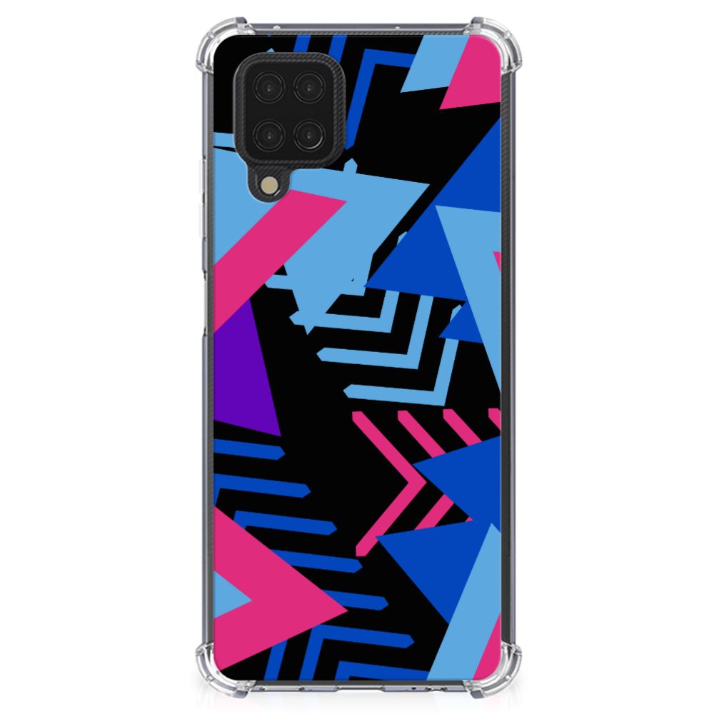 Samsung Galaxy A12 Shockproof Case Funky Triangle - B2C Telecom
