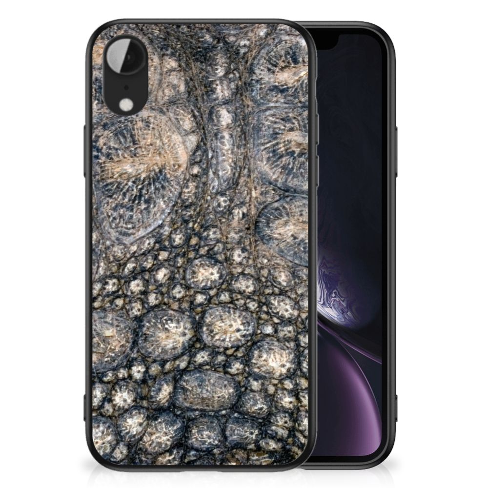 Apple iPhone XR Dierenprint Telefoonhoesje Krokodillenprint