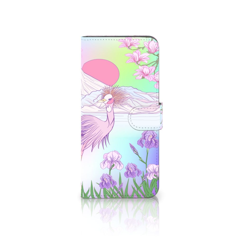 Motorola Edge 20 Lite Telefoonhoesje met Pasjes Bird