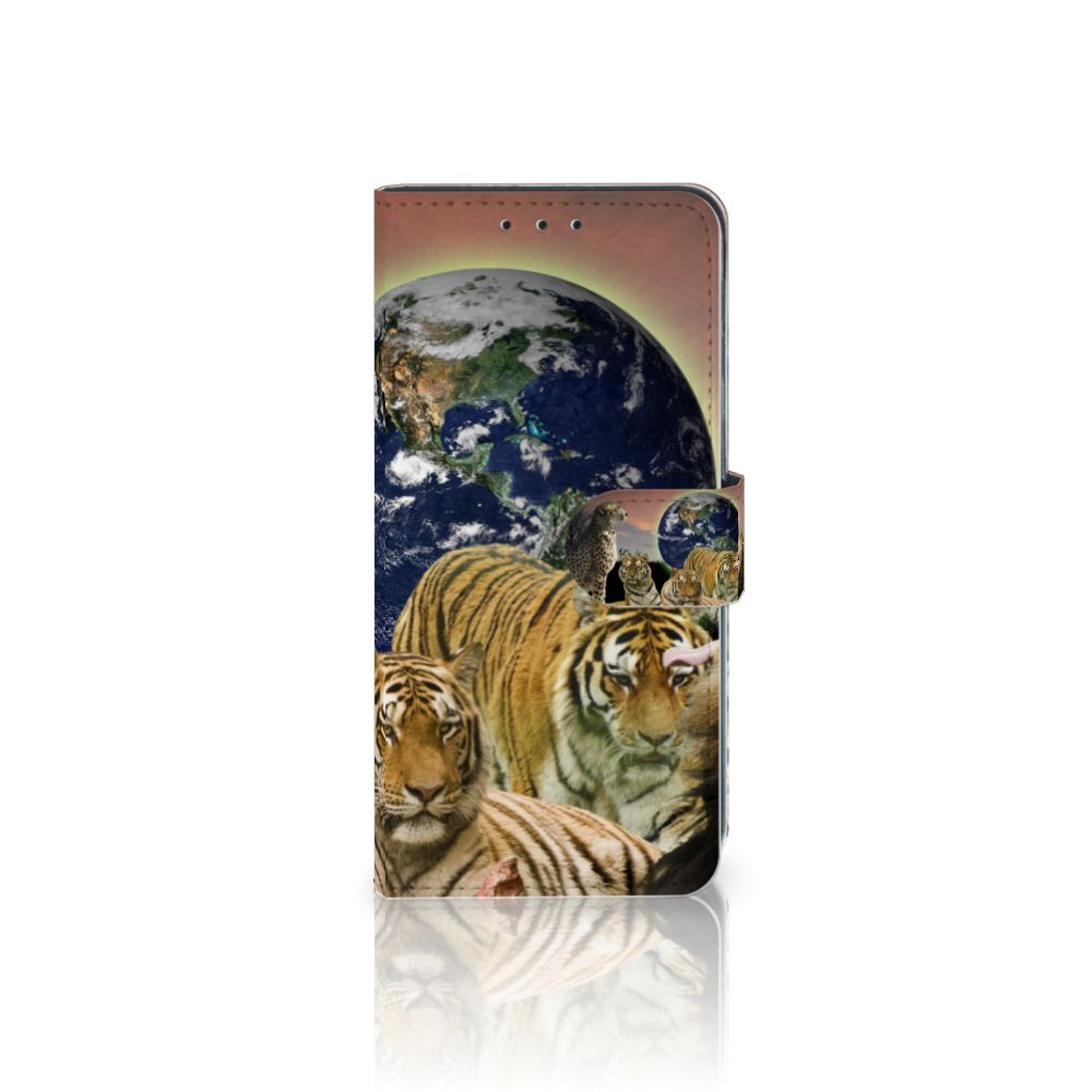 Xiaomi Redmi 8A Telefoonhoesje met Pasjes Roofdieren
