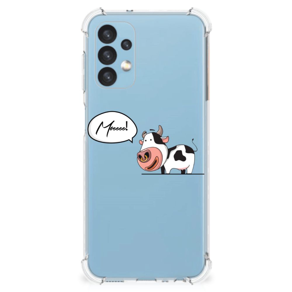 Samsung Galaxy A13 (4G) Stevig Bumper Hoesje Cow