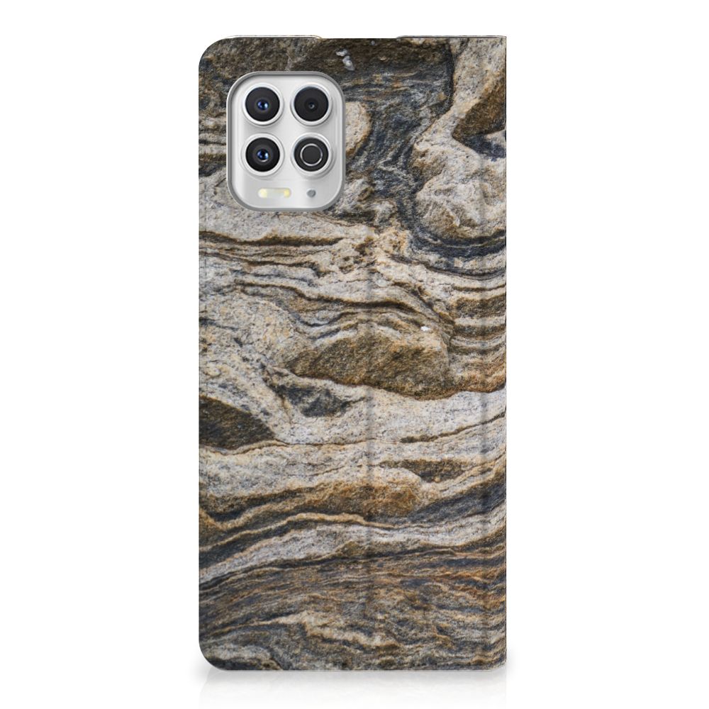 Motorola Moto G100 Standcase Steen - B2C Telecom