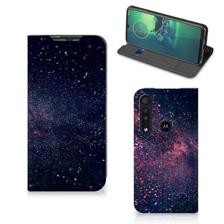 Motorola G8 Plus Stand Case Stars