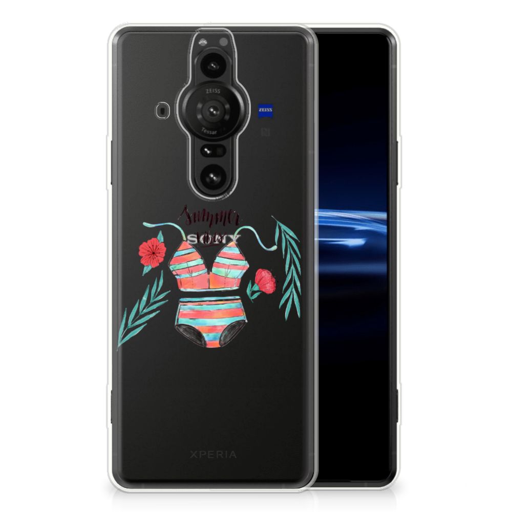 Sony Xperia Pro-I Telefoonhoesje met Naam Boho Summer B2C Telecom