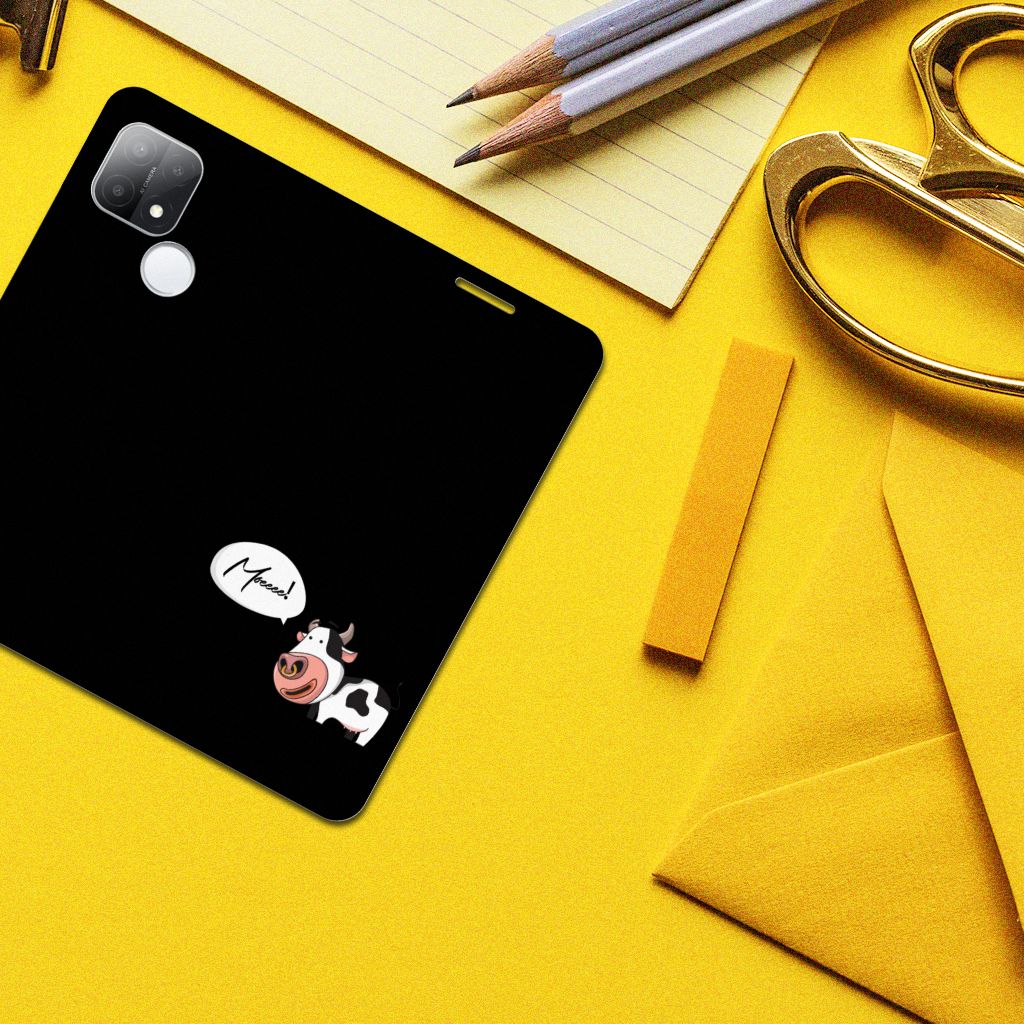 OPPO A15 Magnet Case Cow - B2C Telecom