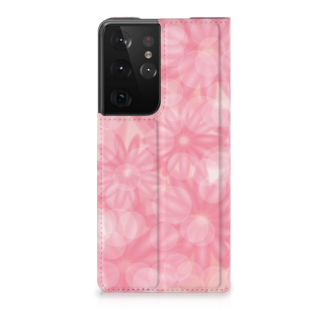 Samsung Galaxy S21 Ultra Smart Cover Spring Flowers - B2C Telecom