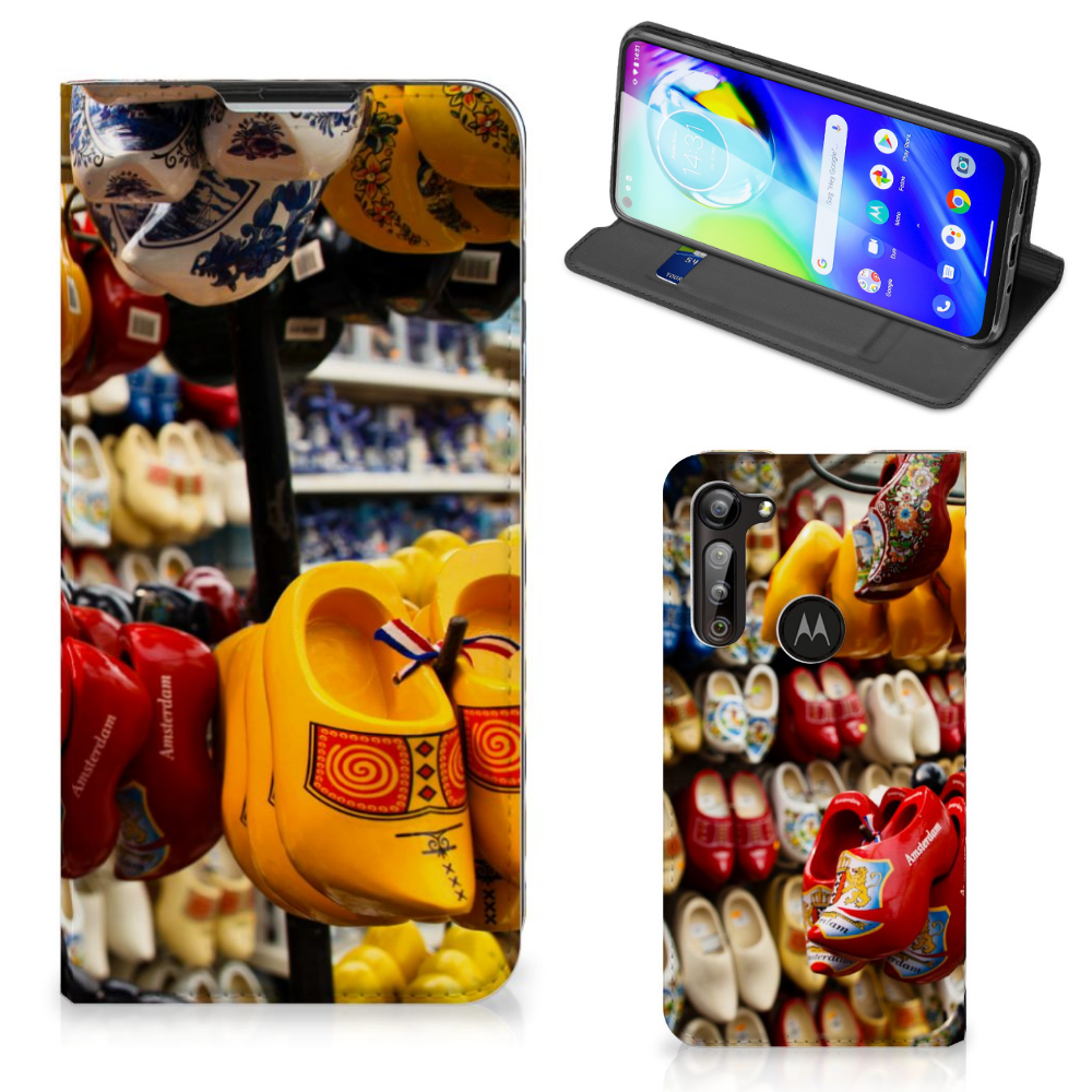Motorola Moto G8 Power Book Cover Klompen - B2C Telecom