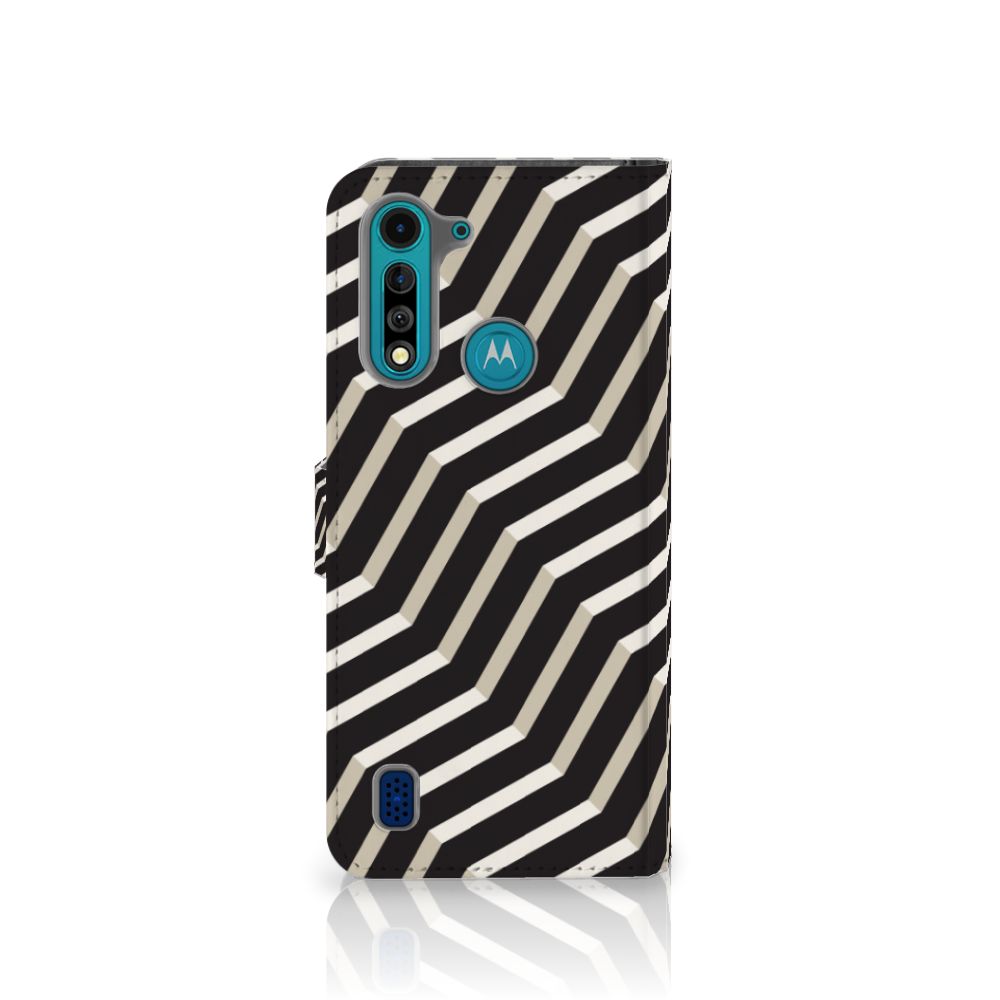 Motorola G8 Power Lite Book Case Illusion
