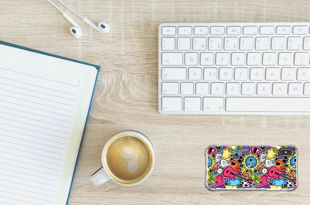 Apple iPhone X | Xs Anti Shock Bumper Case Punk Rock