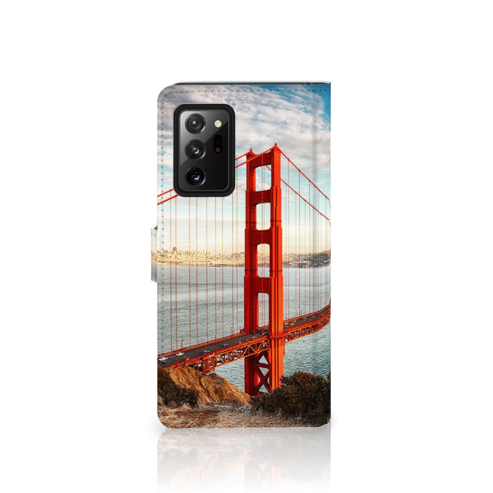 Samsung Galaxy Note20 Ultra Flip Cover Golden Gate Bridge