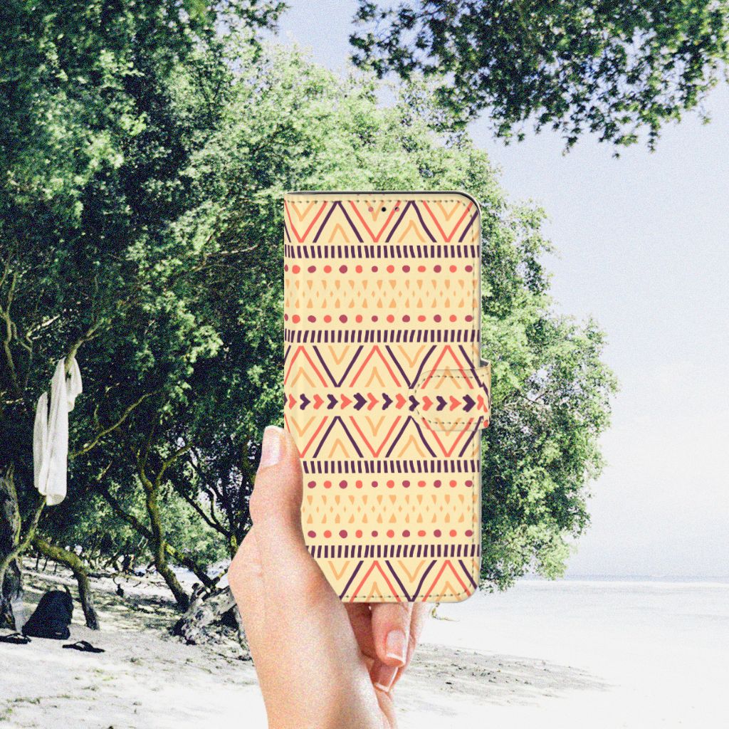 Samsung Galaxy A13 (4G) Telefoon Hoesje Aztec Yellow