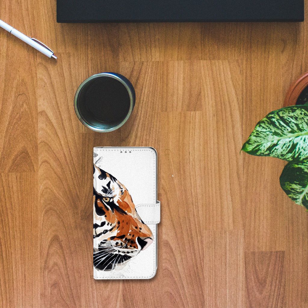 Hoesje Samsung Galaxy S20 FE Watercolor Tiger