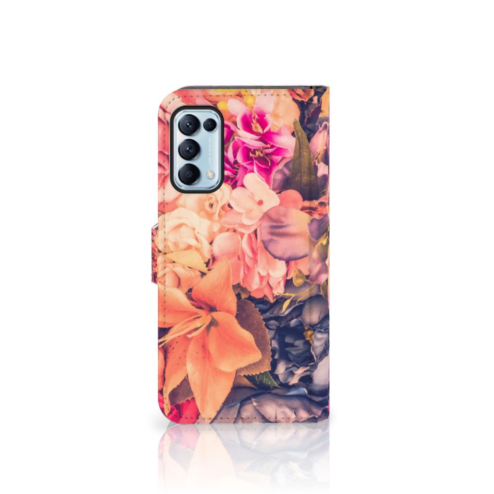 OPPO Find X3 Lite Hoesje Bosje Bloemen