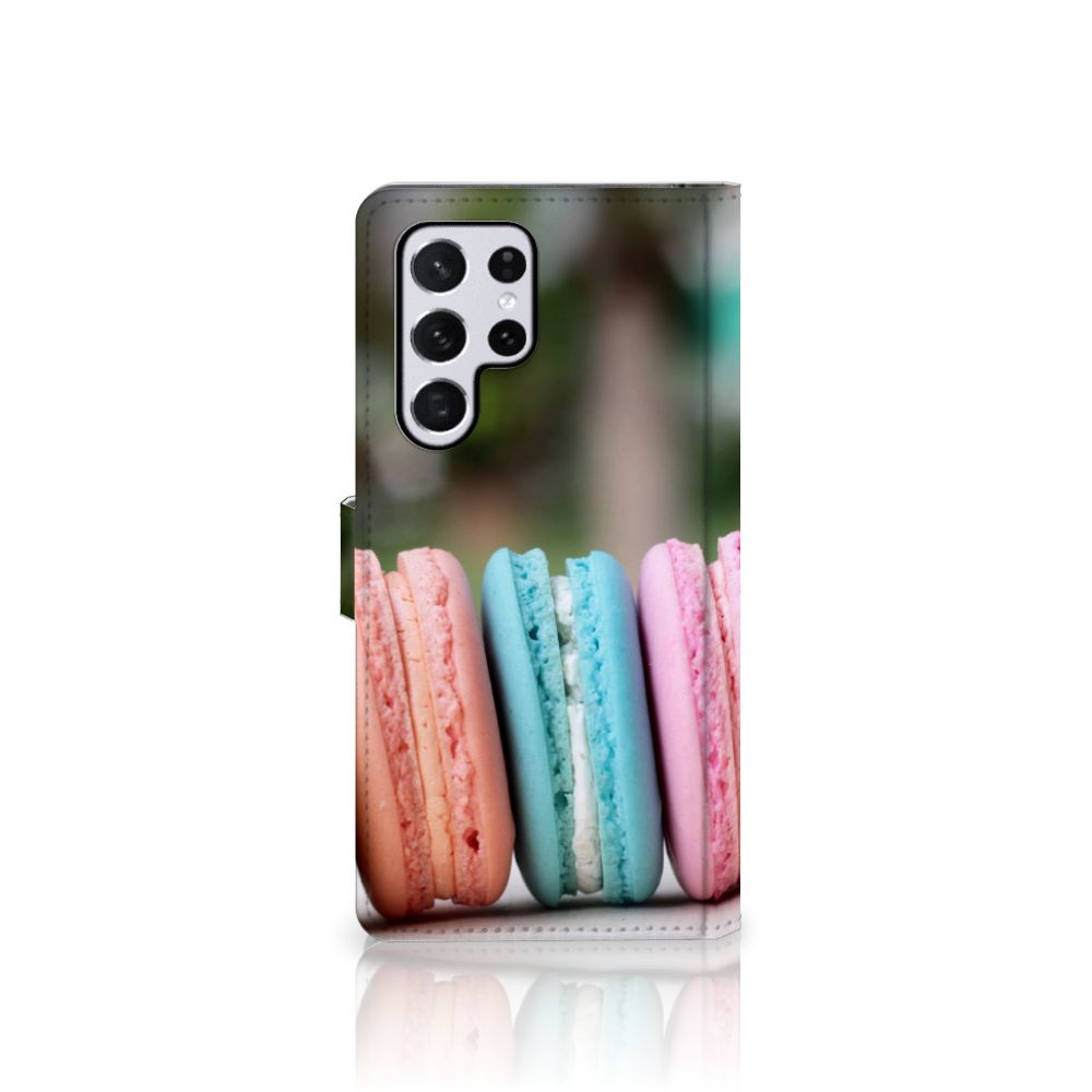 Samsung Galaxy S22 Ultra Book Cover Macarons
