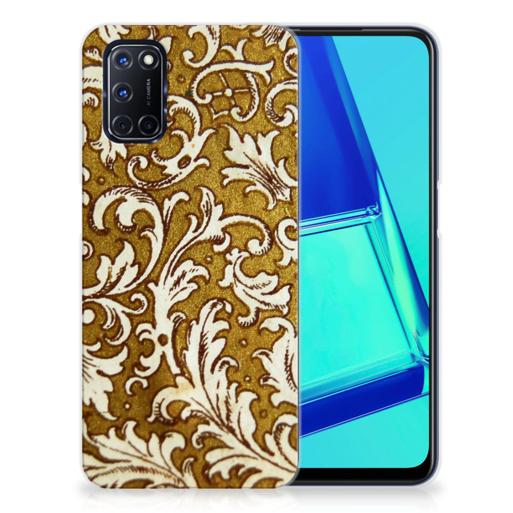 Siliconen Hoesje OPPO A52 | A72 Barok Goud