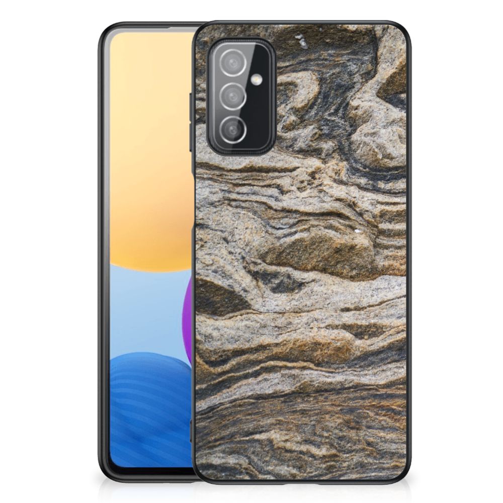 Samsung Galaxy M52 Marmeren Print Telefoonhoesje Steen B2C Telecom