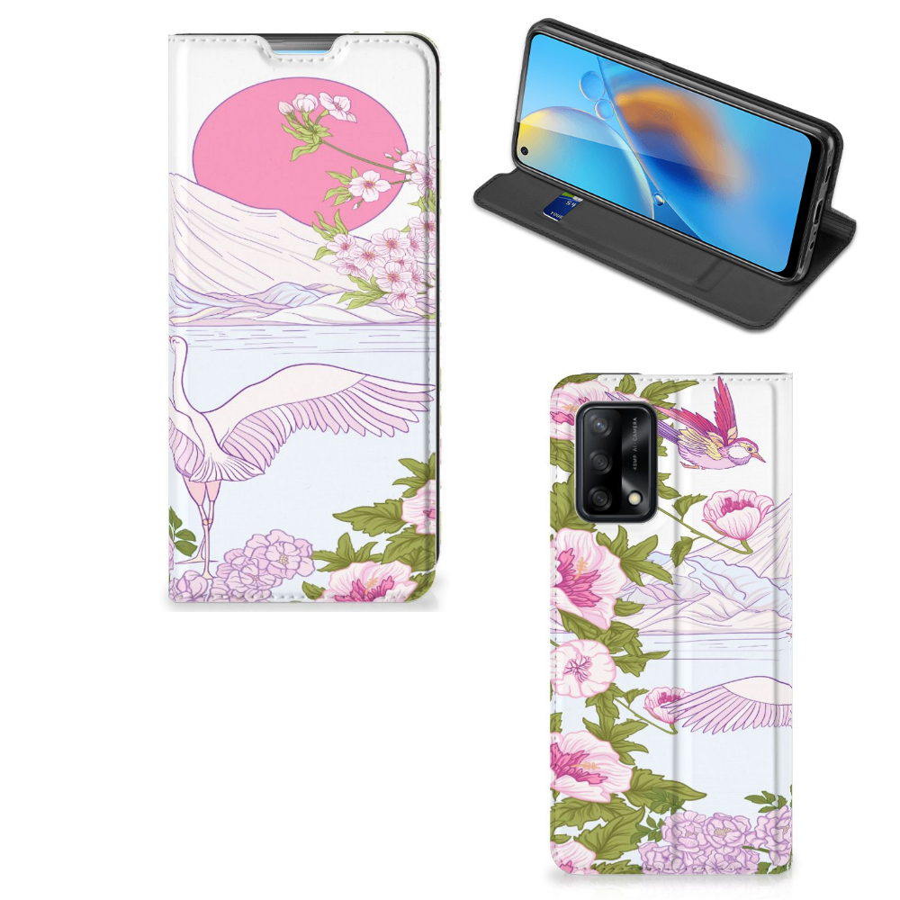 OPPO A74 4G Hoesje maken Bird Standing - B2C Telecom