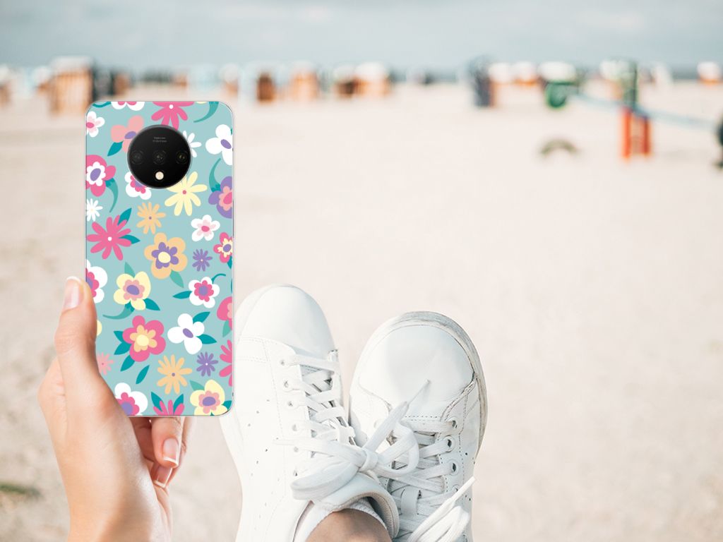 OnePlus 7T TPU Case Flower Power