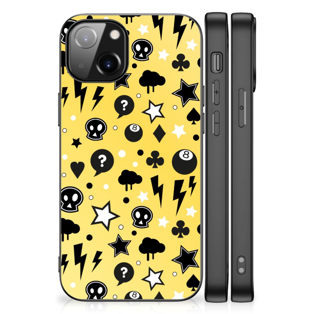 Telefoonhoesje Apple iPhone 13 Punk Geel B2C Telecom