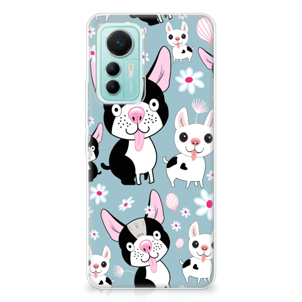 Xiaomi 12 Lite TPU Hoesje Hondjes B2C Telecom