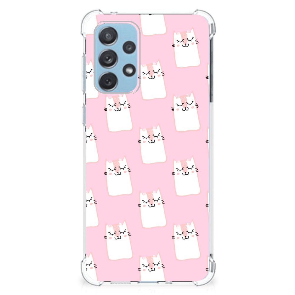 Samsung Galaxy A73 Case Anti-shock Sleeping Cats B2C Telecom