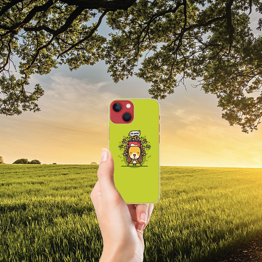 Apple iPhone 13 Telefoonhoesje met Naam Doggy Biscuit B2C Telecom