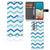 Samsung Galaxy A53 Telefoon Hoesje Zigzag Blauw