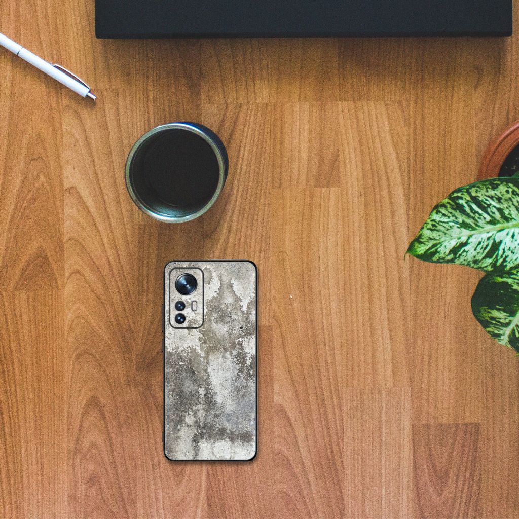 Xiaomi 12 | 12X Marmeren Print Telefoonhoesje Beton Print B2C Telecom