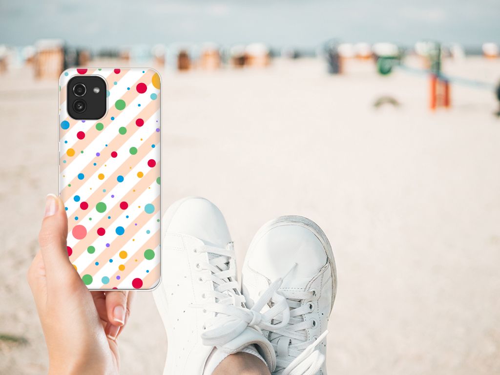 Samsung Galaxy A03 TPU bumper Dots B2C Telecom