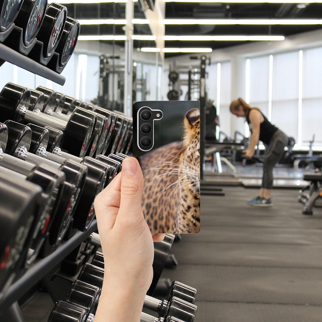 Samsung Galaxy S23 Hoesje maken Luipaard - B2C Telecom