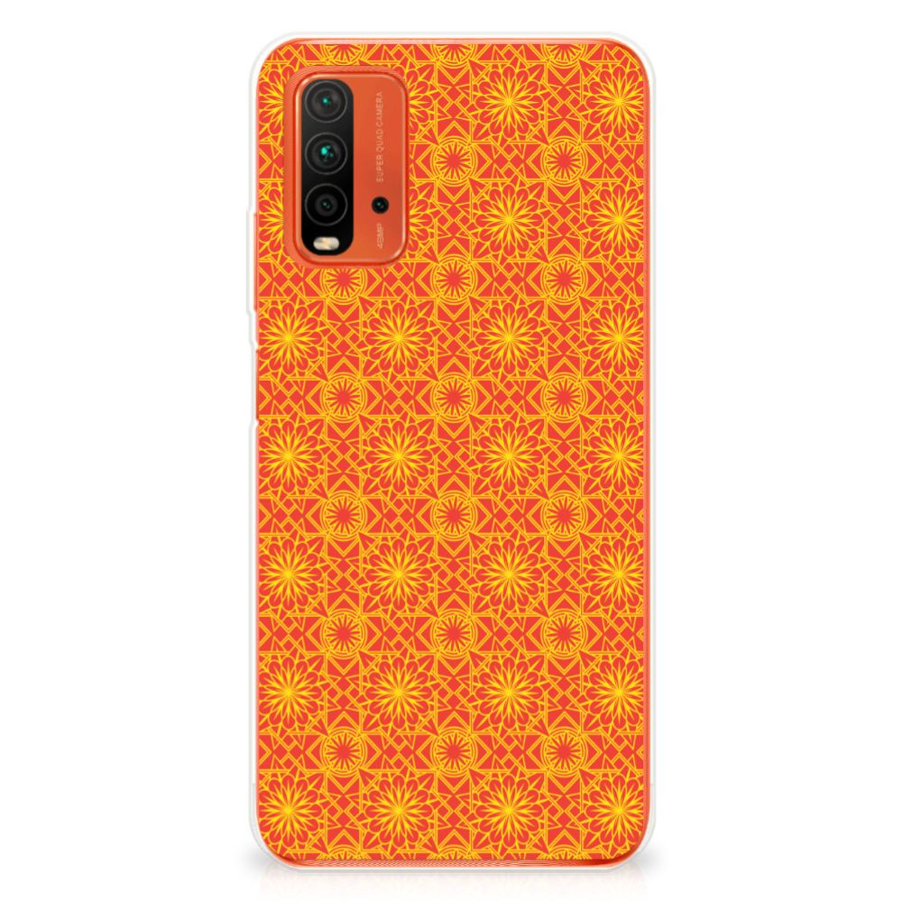 Xiaomi Poco M3 TPU bumper Batik Oranje