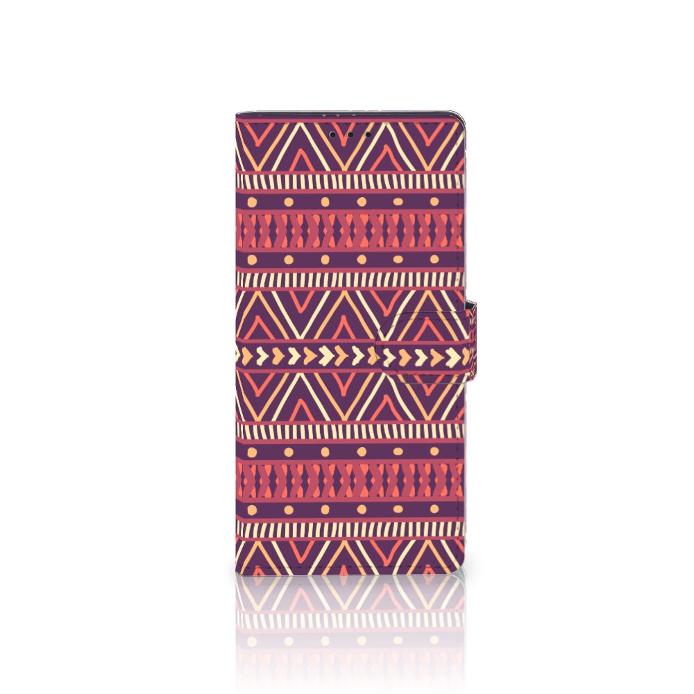 Samsung Galaxy A02s | M02s Telefoon Hoesje Aztec Paars