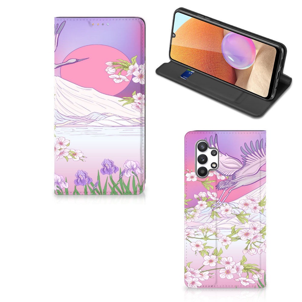 Samsung Galaxy A32 4G | A32 5G Enterprise Editie Hoesje maken Bird Flying - B2C Telecom