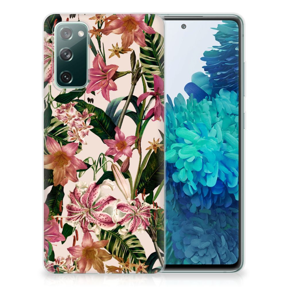 Samsung Galaxy S20 FE TPU Case Flowers