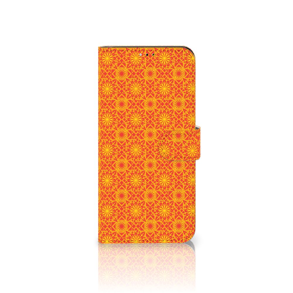 Samsung Galaxy A03 Telefoon Hoesje Batik Oranje