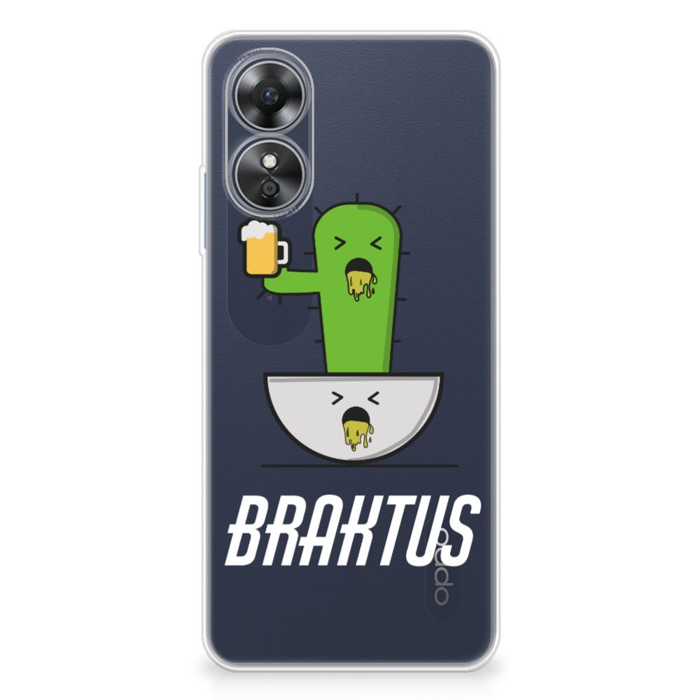 OPPO A17 Telefoonhoesje met Naam Braktus