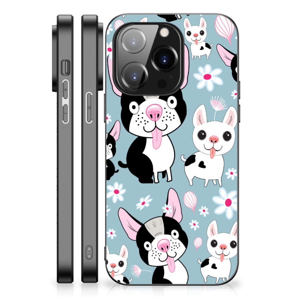 iPhone 14 Pro Dierenprint Telefoonhoesje Hondjes B2C Telecom