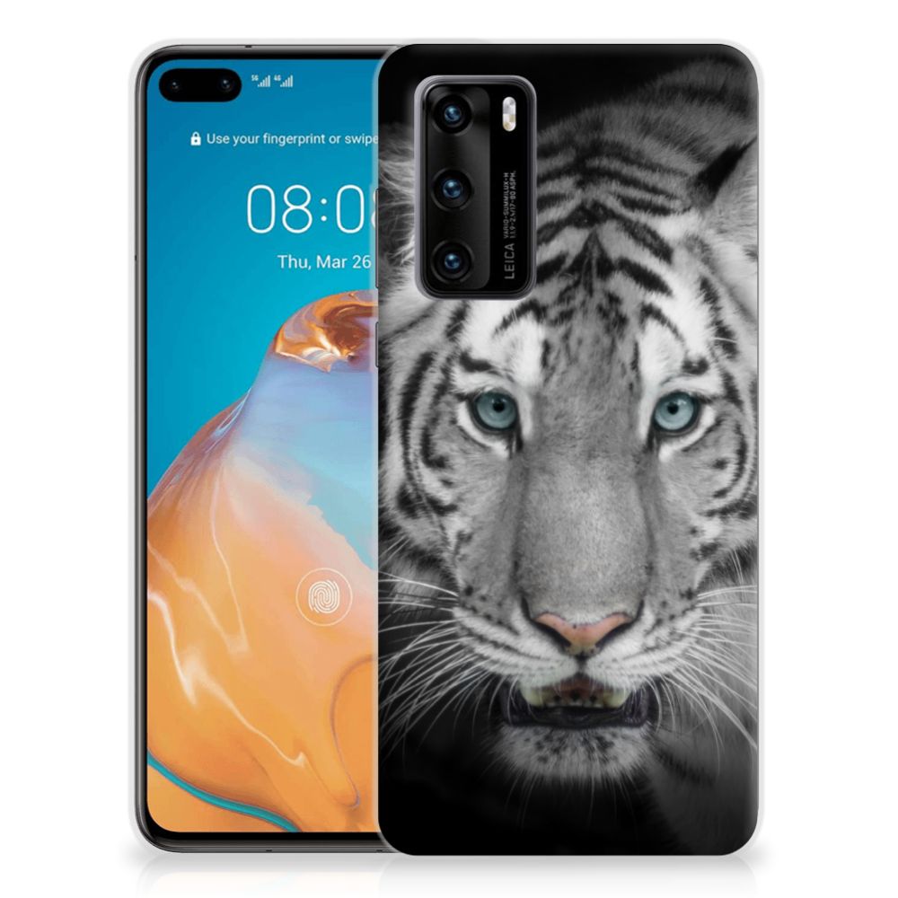 Huawei P40 TPU Hoesje Tijger B2C Telecom