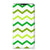 Xiaomi Redmi 9 Hoesje met Magneet Zigzag Groen - B2C Telecom