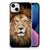 iPhone 15 Plus TPU Hoesje Leeuw met krachtige leeuw en indrukwekkende manen