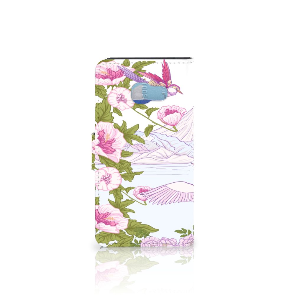 Samsung Galaxy A3 2017 Telefoonhoesje met Pasjes Bird Standing