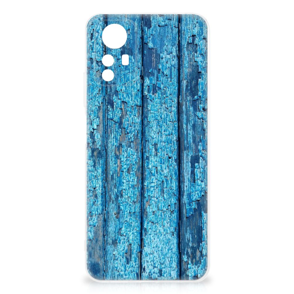 Xiaomi Redmi Note 12S Bumper Hoesje Wood Blue