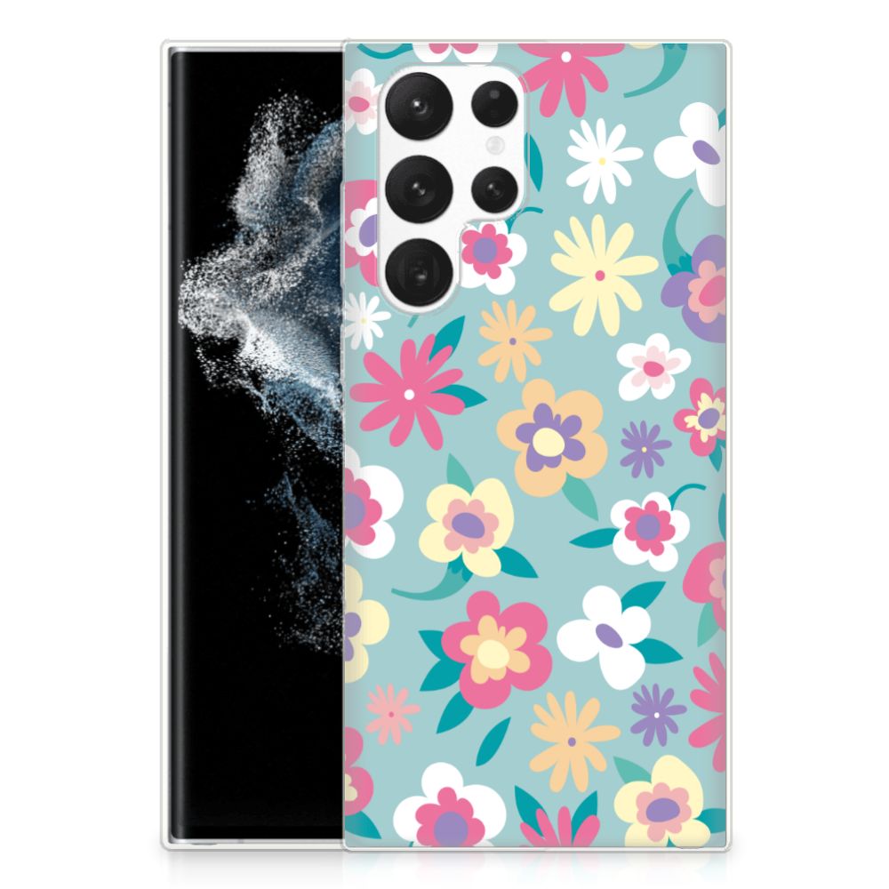 Samsung Galaxy S22 Ultra TPU Case Flower Power B2C Telecom