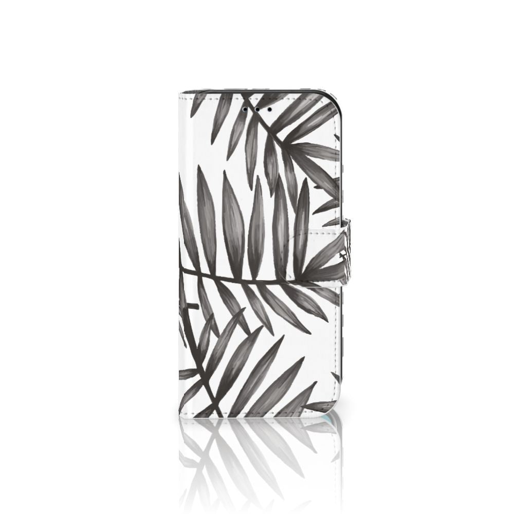 Apple iPhone 11 Pro Hoesje Leaves Grey