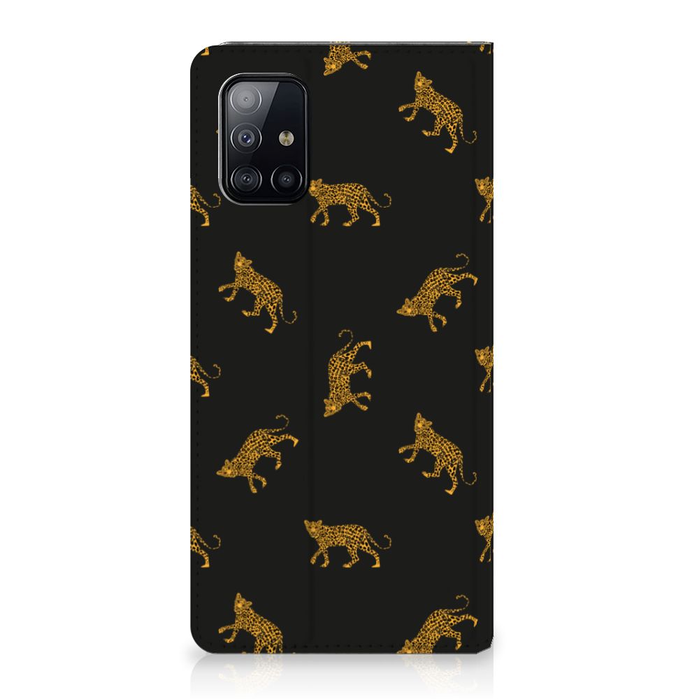 Hoesje maken voor Samsung Galaxy A71 Leopards - B2C Telecom