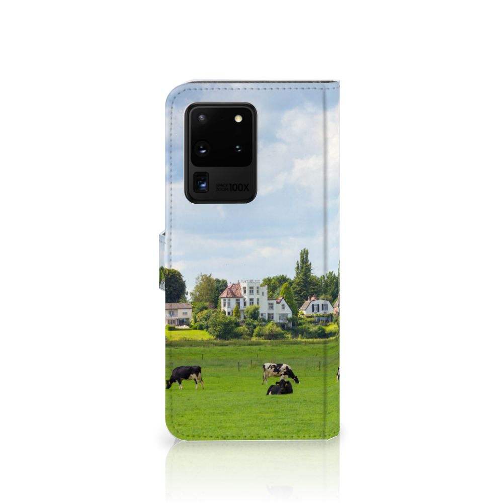 Samsung Galaxy S20 Ultra Telefoonhoesje met Pasjes Koeien