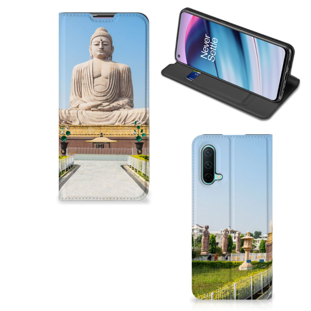 OnePlus Nord CE 5G Book Cover Boeddha - B2C Telecom