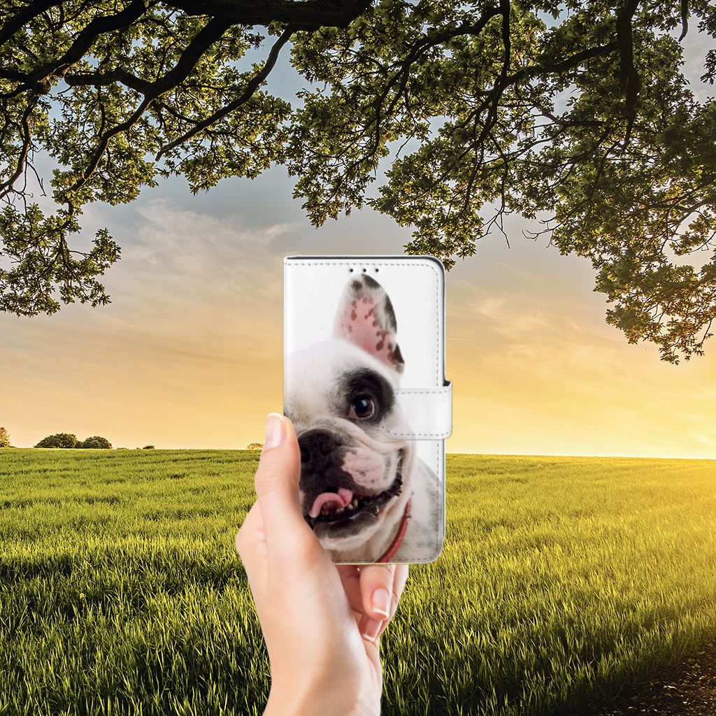 Xiaomi Mi Mix 2s Telefoonhoesje met Pasjes Franse Bulldog