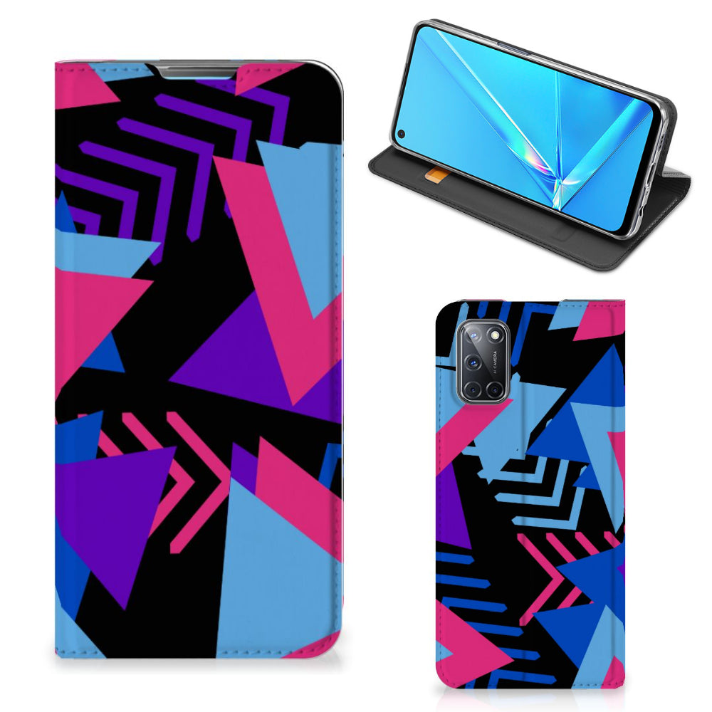 OPPO A52 | A72 Stand Case Funky Triangle