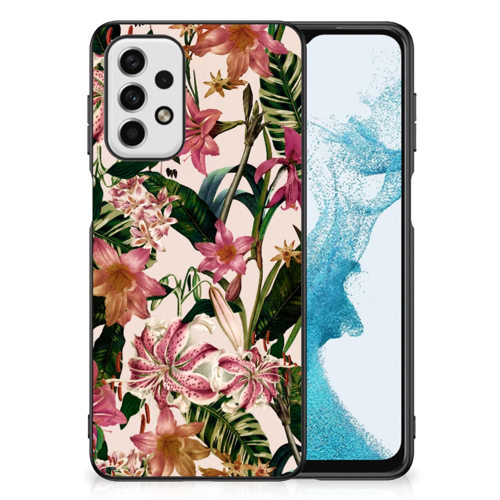 Samsung Galaxy A23 Bloemen Hoesje Flowers B2C Telecom